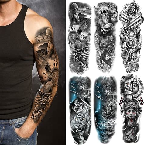 full arm sleeve tattoos for men